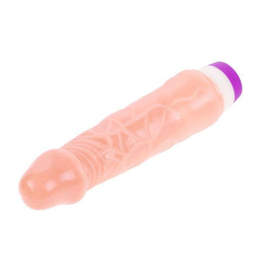 Vibratore Realistico con Venature e Glande Marcato - Baile Vibrators
